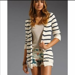 FP Beach Free People North Beach Stripe Cardigan S